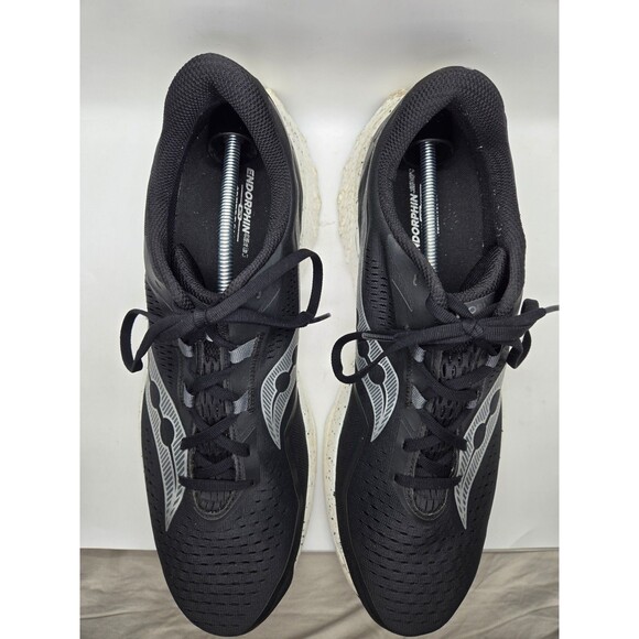 Saucony Endorphin Speed 4 Shoes Men\'s 15 Black White Running Athletic Sneakers main image 4